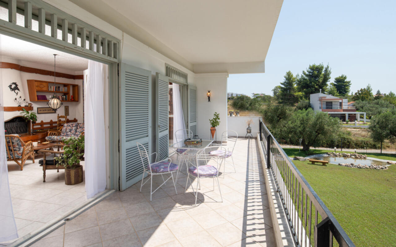 Stone-Made Seaside Villa, Nikiti