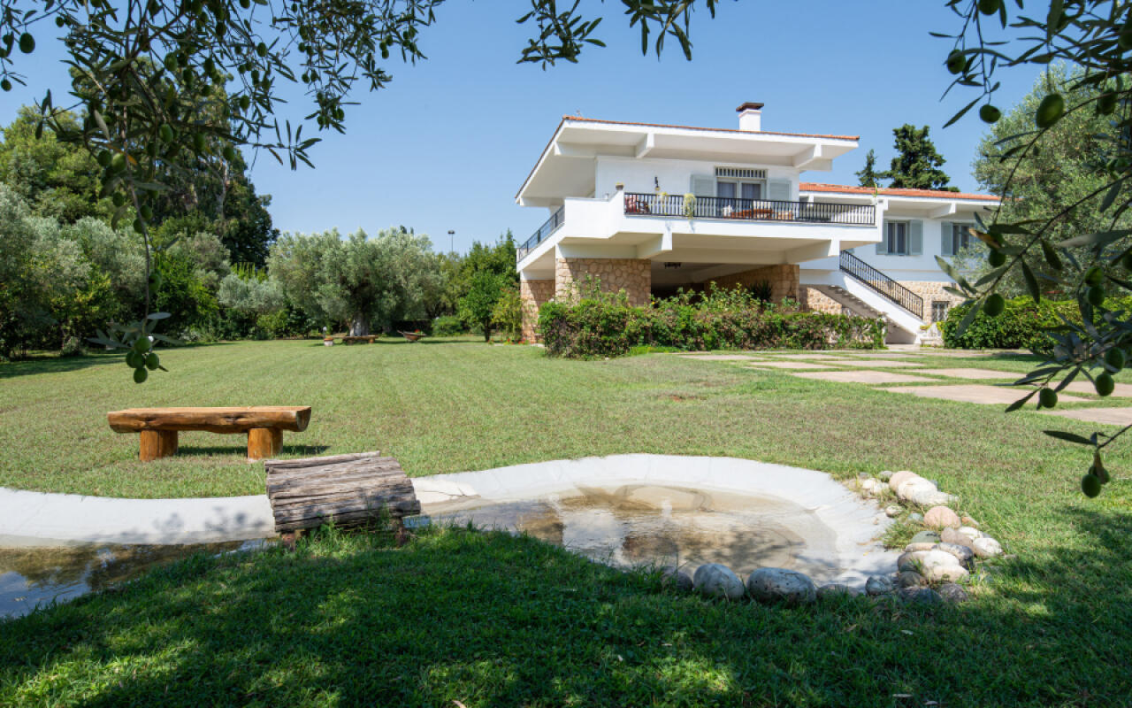 Stone-Made Seaside Villa, Nikiti