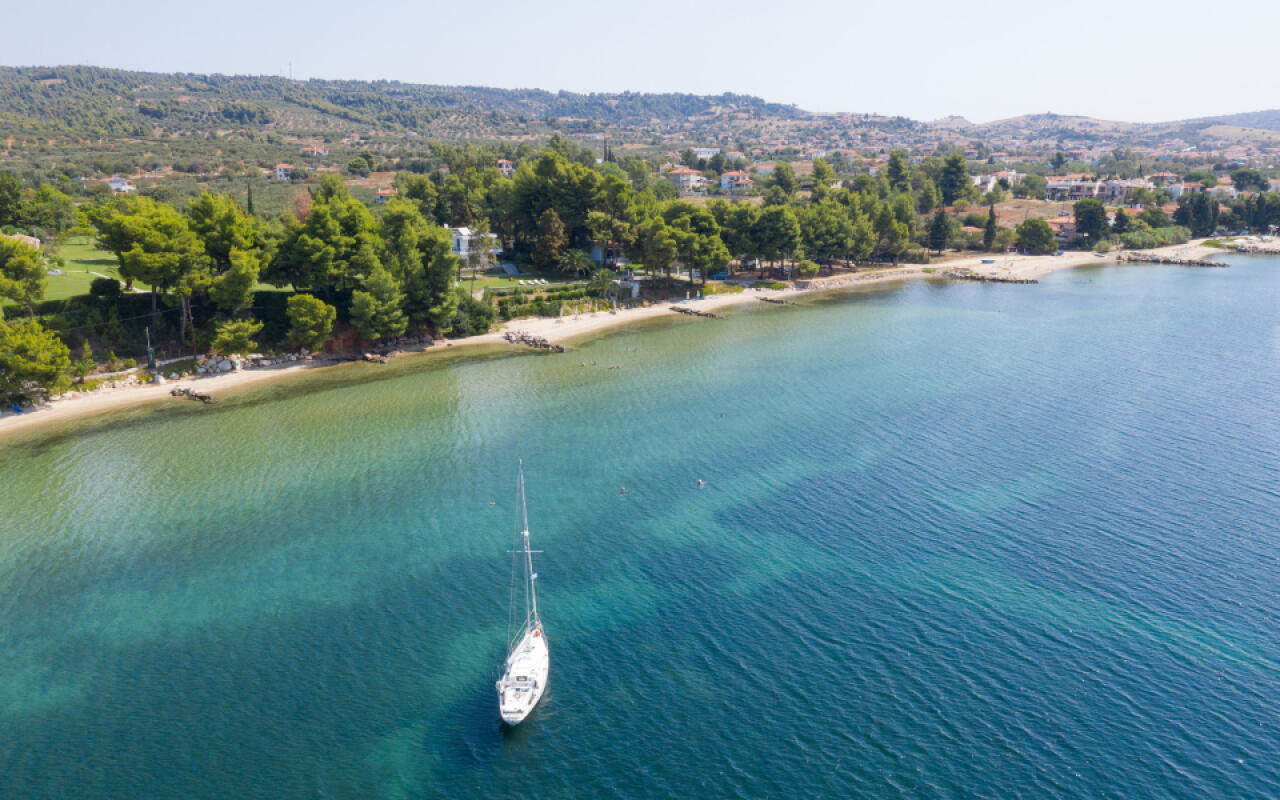 Stone-Made Seaside Villa, Nikiti