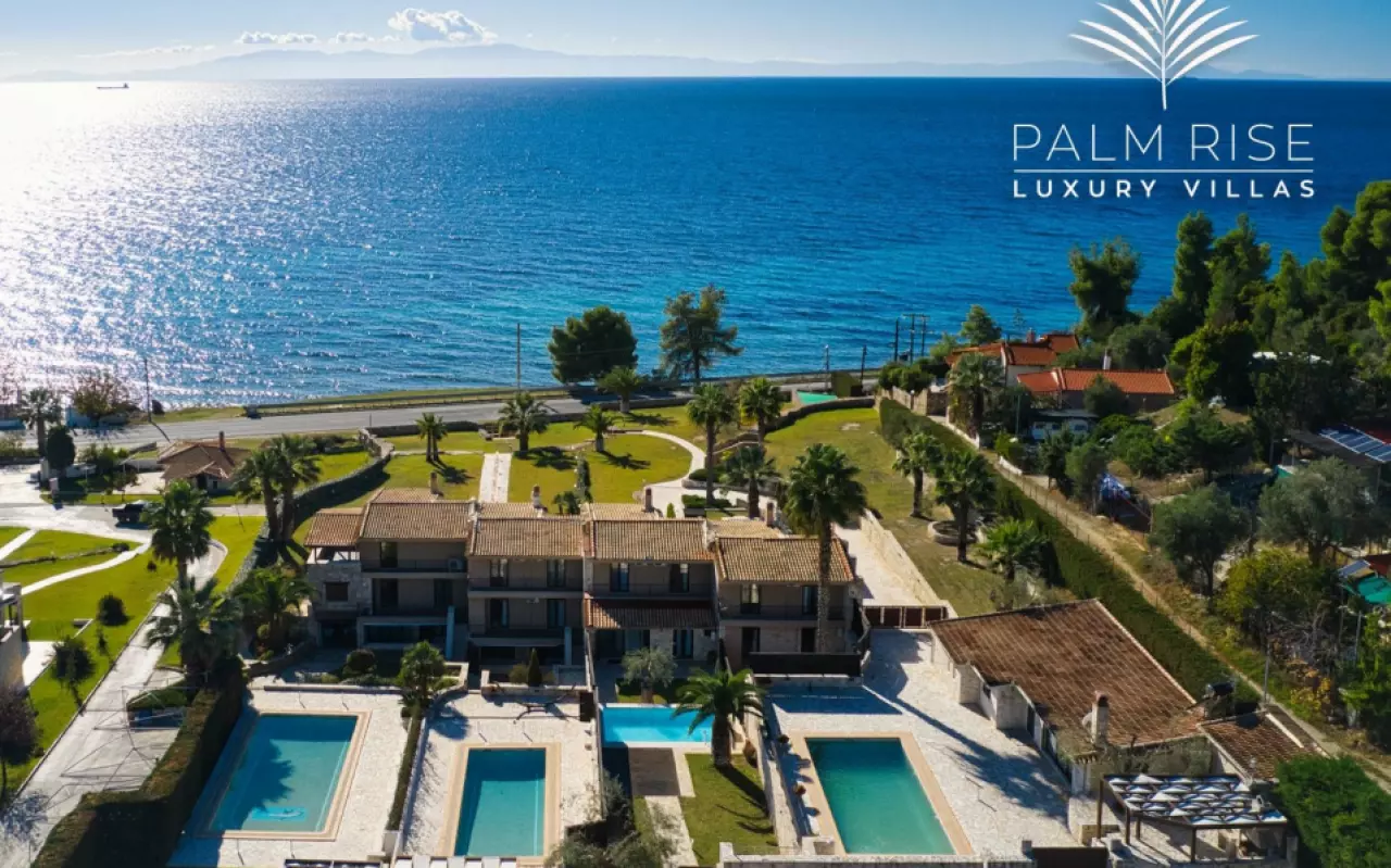 Palmrise Luxury Villas - Blue Villa, Nea Skioni