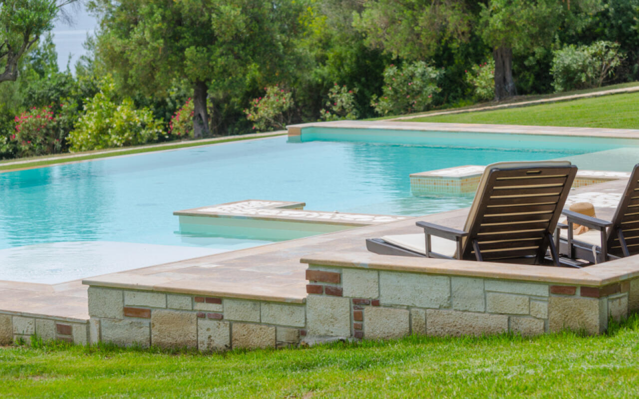 Blue Estate Villa with private pool, Nikiti