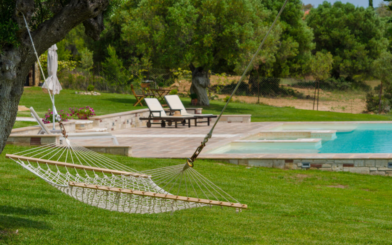 Blue Estate Villa with private pool, Nikiti