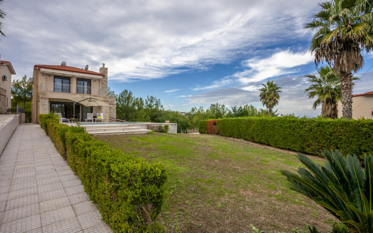Panoramic view Villa Deny , Hanioti