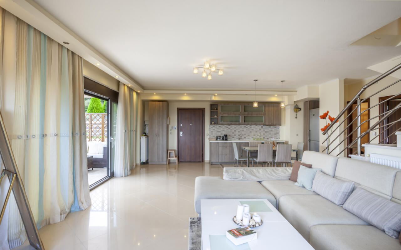 Panoramic view Villa Deny , Hanioti