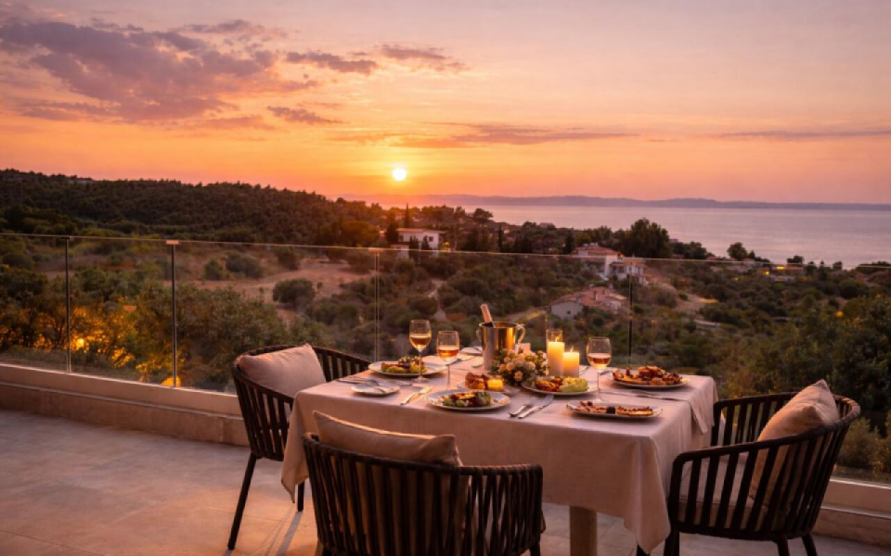 3-Bedroom Duplex Apartment Terra Lux Villas, Nikiti